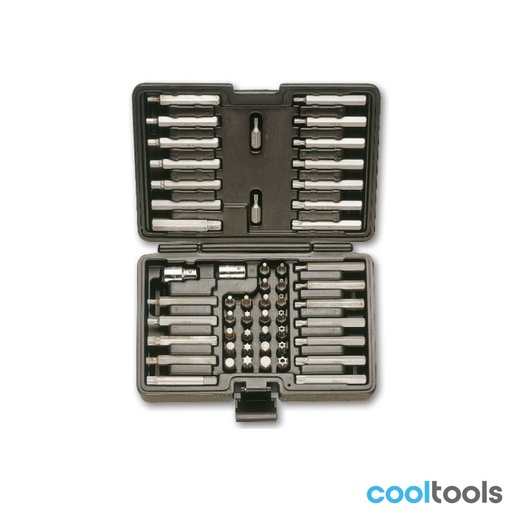 Beta | 867/C52 | Assortiment van 52 bits met 10 mm en 2 toebehoren | 008670901