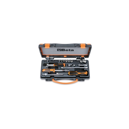 Beta | 900AS/C10-MB-C17 | Doppendoos met 10 dopsleutels en 7 toebehoren | 009000961