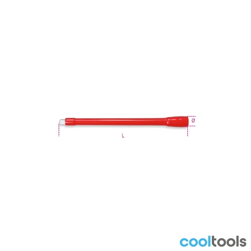 Beta | 910MQ/22 | Verlengstuk 3/8", geïsoleerd | 009100805