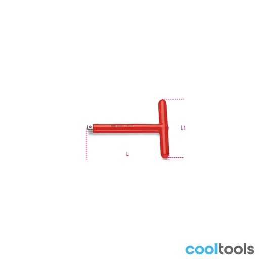 Beta | 920MQ/T | Wringstaaf 1/2", T-model, geïsoleerd | 009200807