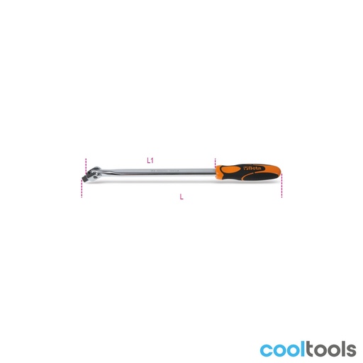 Beta | 920/36A | Handgreep met kniegewricht 1/2" | 009200847
