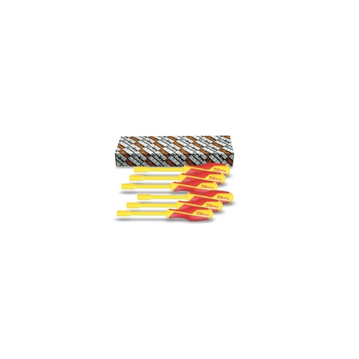 Beta | 943MQ/S | Dopschroevendraaierset zeskant, 6-delig, geïsoleerd | 009430250