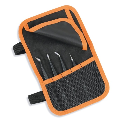 Beta | 999ESD/B4 | Set 4 ESD-pincetten, zuur- en magneetbestendig | 009990040