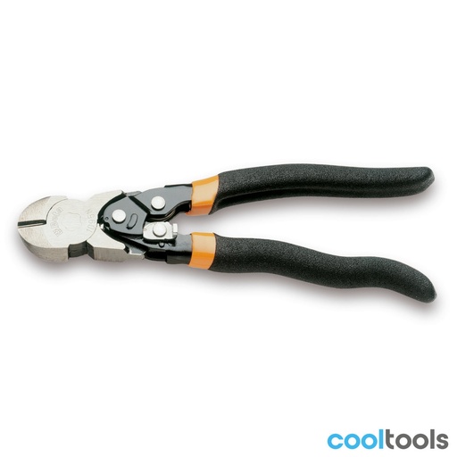 Beta | 1095N | Hefboomzijkniptang met gebruneerd snijgedeelte en PVC-handgreep | 010950010
