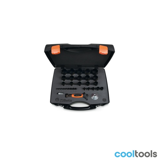 Beta | 1105/C32T | Assortiment van 29 holpijpen 2 tot 50 mm met 3 accessoires | 011050257