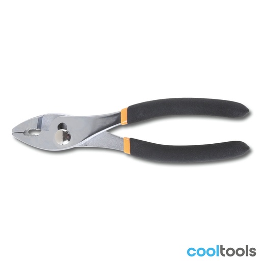 Beta | 1153 | Verstelbare tang met twee standen, verchroomd, PVC-handgreep | 011530120