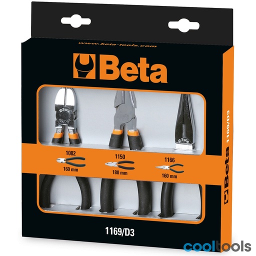Beta | 1169/D3 | Set van 3 tangen | 011690053