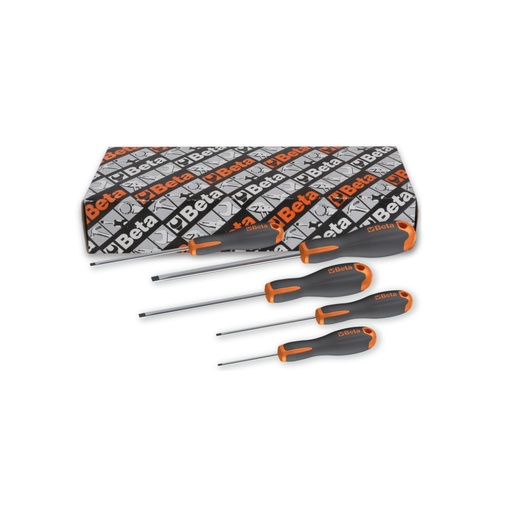 Beta | 1204E/S5 | 5-delig set Evox schroevendraaiers voor verzonken schroeven | 012041205