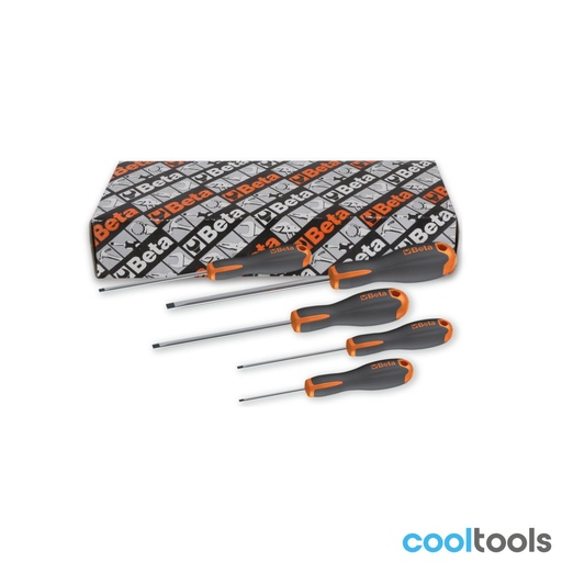 Beta | 1204E/S5 | 5-delig set Evox schroevendraaiers voor verzonken schroeven | 012041205
