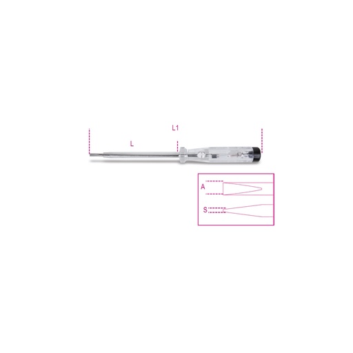 Beta | 1253 | Spanningszoeker 150/250V | 012530001