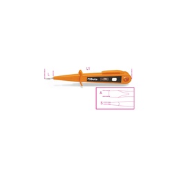 Spanningszoeker 125/250V, dubbel geïsoleerd