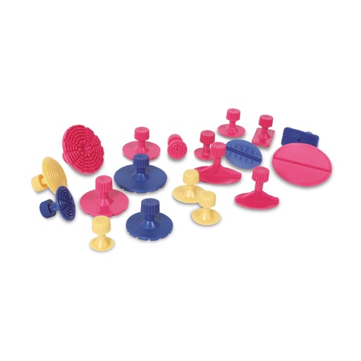 Beta | 1366KF | Assortiment van 19 kunststof pads voor 1366A