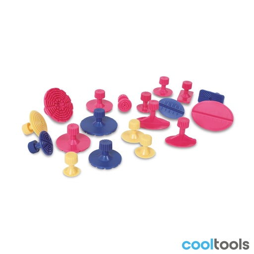 Beta | 1366KF | Assortiment van 19 kunststof pads voor 1366A