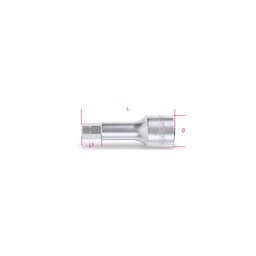 Dopsleutel zeskant 11 mm voor Mercedes ML remafstelschroeven (serie 166)