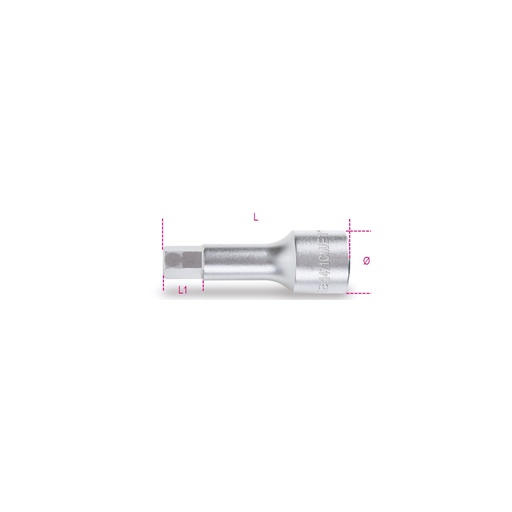 Beta | 1471CM/E11 | Dopsleutel zeskant 11 mm voor Mercedes ML remafstelschroeven (serie 166) | 014710361