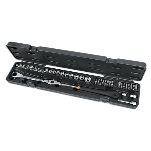Beta | 1477/C38 | Ratelsleutelset met korte doppen voor riemspanners | 014770338