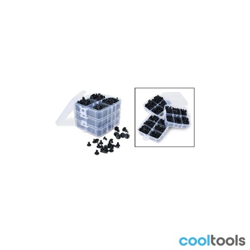 Beta | 1478SP | Assortiment van 625 kunststof clips