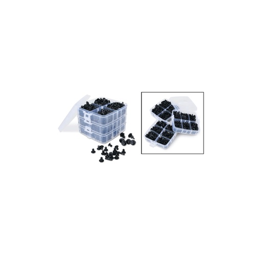 Beta | 1478SP | Assortiment van 625 kunststof clips
