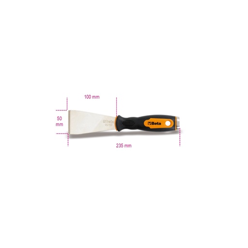 Beta | 1479RB/3 | Gebogen schraapmes | 014790310