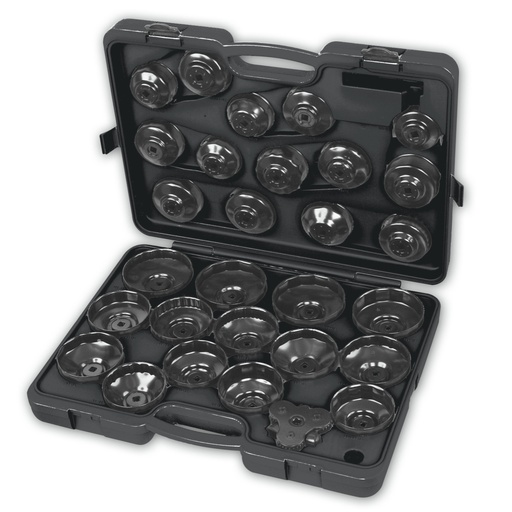 Beta | 1493/C30 | Set oliefilter-dopsleutels, 28-delig | 014930000