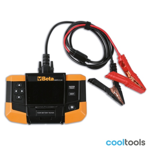 Beta | 1498TB/12-24N | Digitale accutester, 12-24V, met ingebouwde printer