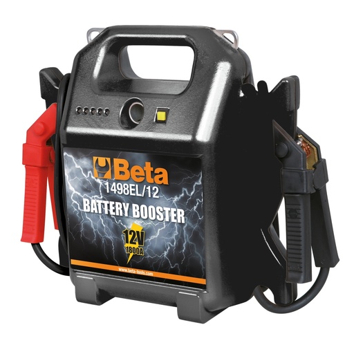 Beta | 1498EL/12 | Draagbare startbooster, 12 V | 014980712