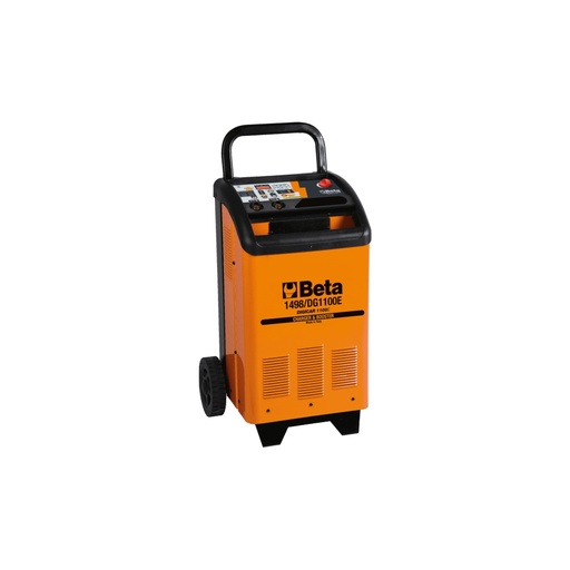 Beta | 1498/DG1100E | Verrijdbare elektronische starthulp en acculader, 12/24 V | 014980771