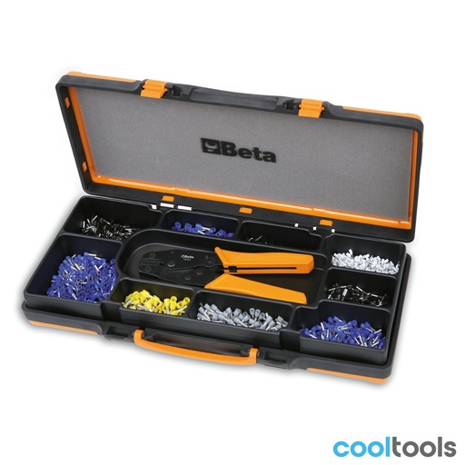 Beta | 1606A/C9 | Kabelschoentang voor ronde terminals met 450-delig assortiment, 0,5-6 mm² | 016060045