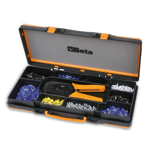 Beta | 1606A/C9 | Kabelschoentang voor ronde terminals met 450-delig assortiment, 0,5-6 mm² | 016060045