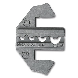 Matrijzenset voor niet-geïsoleerde aansluitingen, 0,5-10 mm²