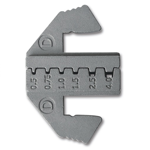 Beta | 1609I/C6-T1 | Matrijzenset voor voorgeïsoleerde buiskabelschoenen, 0,5-4 mm² | 016090305