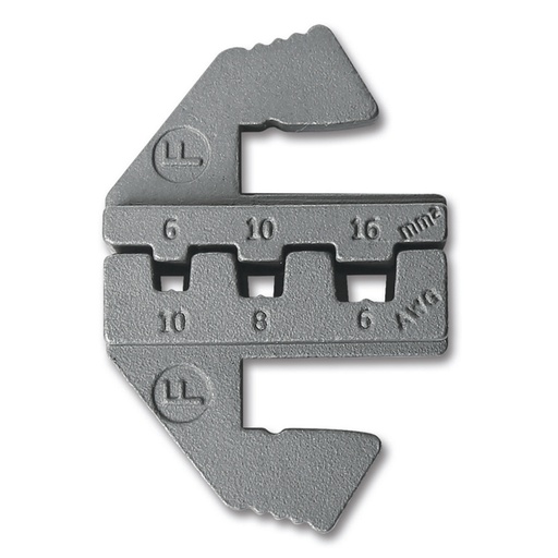 Beta | 1609I/C6-T2 | Matrijzenset voor voorgeïsoleerde buiskabelschoenen, 6-16 mm² | 016090306
