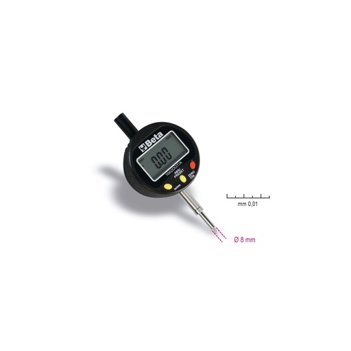 Beta | 1662DGT/A | Digitale meetklok, uitlezing tot 0,01 mm | 016620311