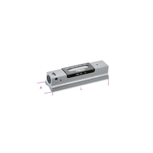 Beta | 1699L/1 | Aswaterpas, gietijzer met prismatische zool, 2 libellen, 0,02 mm/m | 016990005