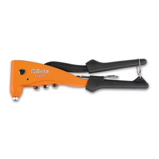 Beta | 1741P | Heavy-duty blindklinktang met 4 verschillende mondstukken | 017410303