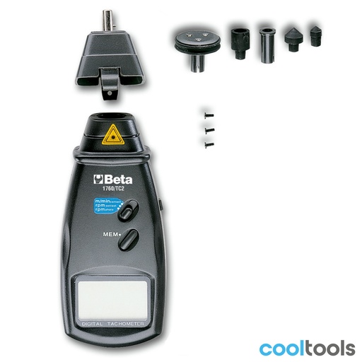Beta | 1760/TC2 | Combinatie contact / geen-contact digitale tachometer