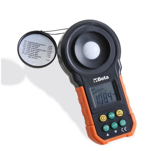 Beta | 1760LX | Draagbare digitale luxmeter met schokbestendige behuizing | 017600820
