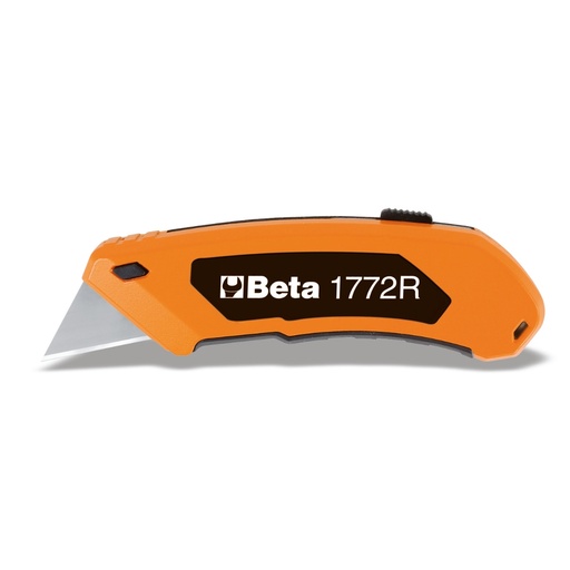 Beta | 1772R | Universeel mes met uitschuifbaar lemmet en 5 extra messen | 017720006