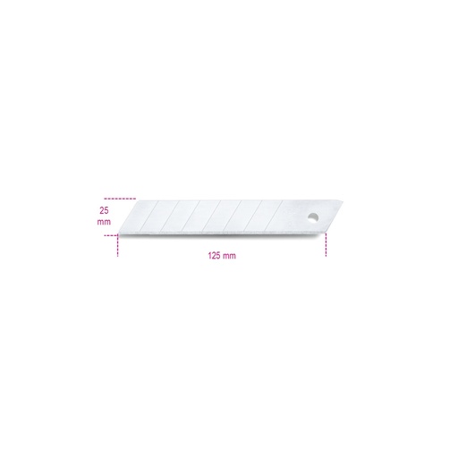 Beta | 1773RL | 10 reserve afbreekmessen 25 mm voor 1773A | 017730015