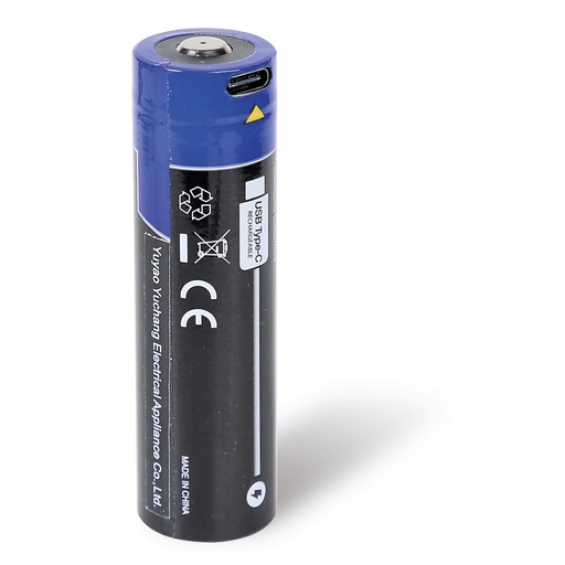 Beta | 1838E-BT | Oplaadbare batterij met USB-C voor motorkaplamp 1838E