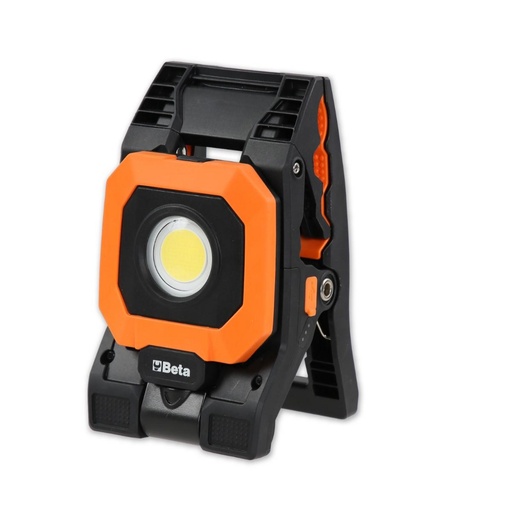 Beta | 1838CLAMP | LED-klemspot, 4 lichtsterktes, USB-oplaadbaar
