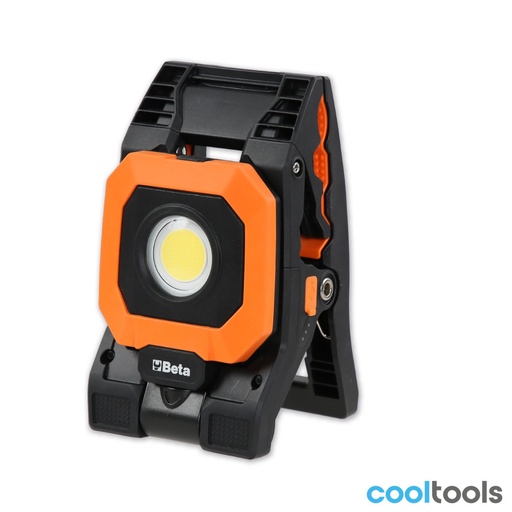 Beta | 1838CLAMP | LED-klemspot, 4 lichtsterktes, USB-oplaadbaar