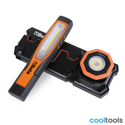 Beta | 1839W/P2 | Set draadloze lampen 1838SW en 1838POCKET met oplaadstation 1839BRW