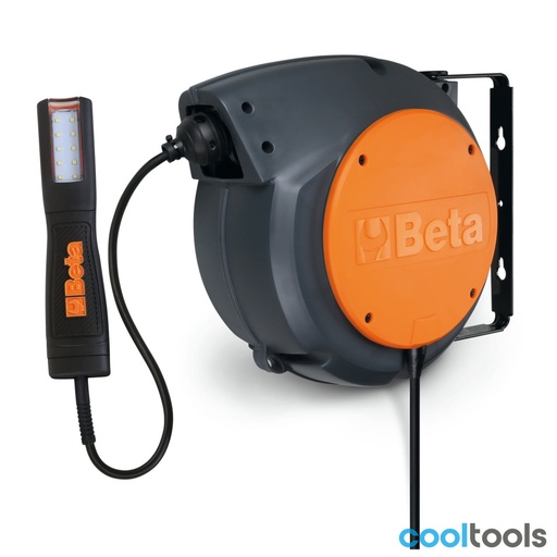 Beta | 1842 | Automatische kabelhaspel met led-inspectielamp, 100-240V | 018420821