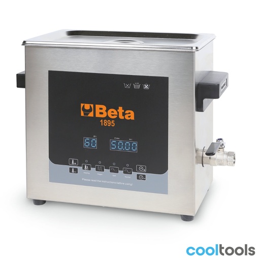 Beta | 1895/6 | Ultrasone reinigingstank, 6 liter | 018950060