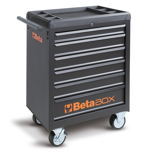 Beta | C04BOX-A VU | Gereedschapswagen met 6 laden en 196-delig assortiment | 024006301