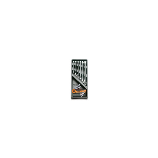 Beta | T24 | ABS-inlegbak met ring- en inbussleutels in inches | 024240024