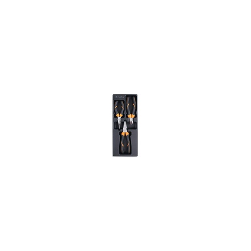 Beta | T124 | ABS-inlegbak met tangen, 2-componenten handvatten | 024240124