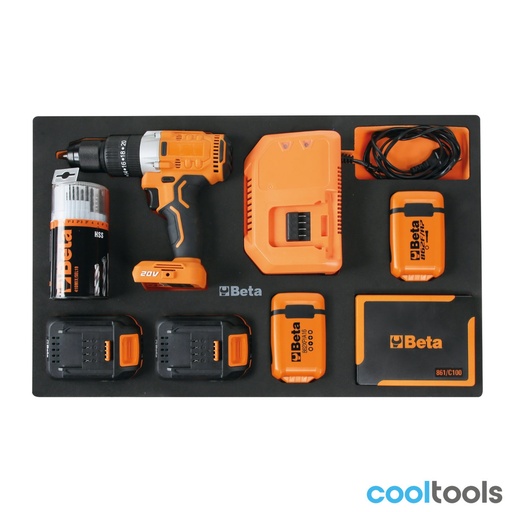 Beta | M320 | EVA-foam module met 20V klopboormachine en accessoires | 024500320