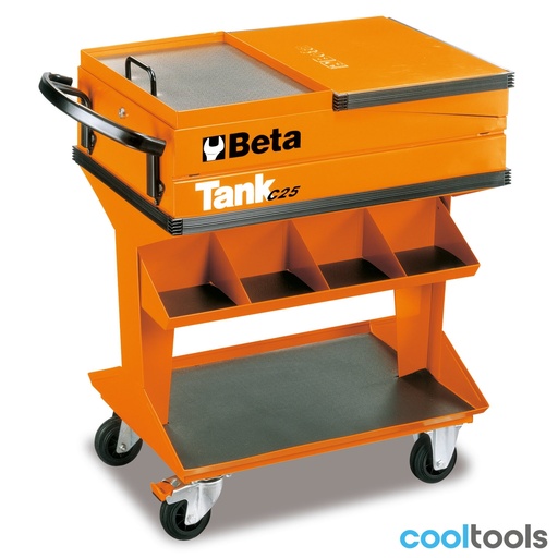 Beta | C25 | Gereedschapswagen Tank met zijbak | 025000001
